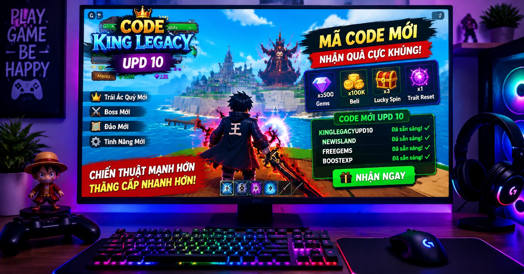 Code King Legacy Upd 10: Cập nhật và Hướng dẫn chi tiết - image 3