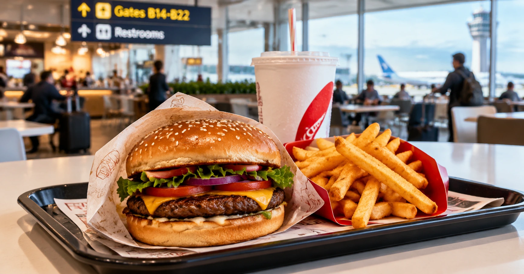Burger King sân bay Tân Sơn Nhất – Điểm dừng chân lý tưởng cho tín đồ ẩm thực nhanh - image 2