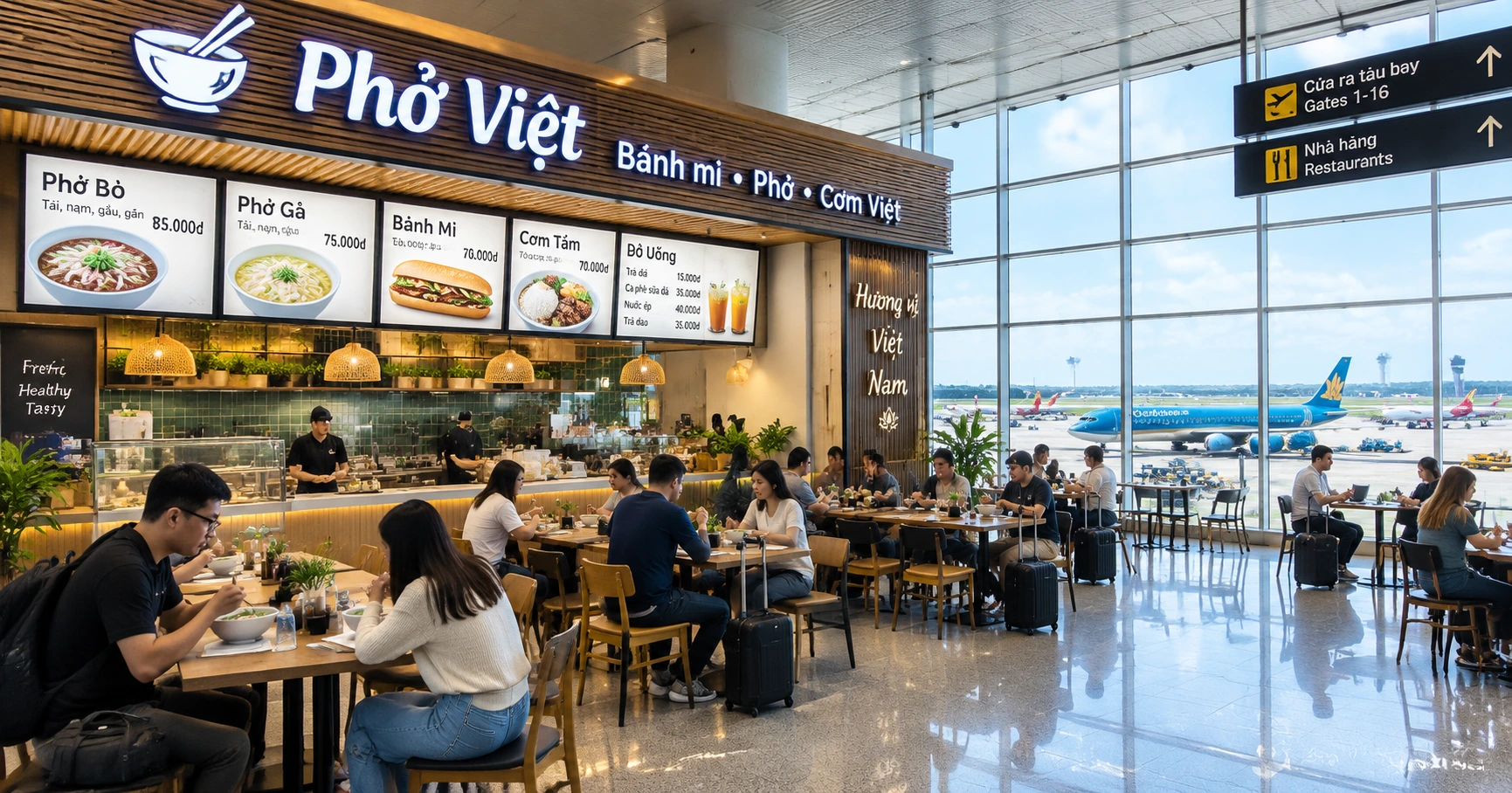 Burger King sân bay Tân Sơn Nhất – Điểm dừng chân lý tưởng cho tín đồ ẩm thực nhanh - image 3