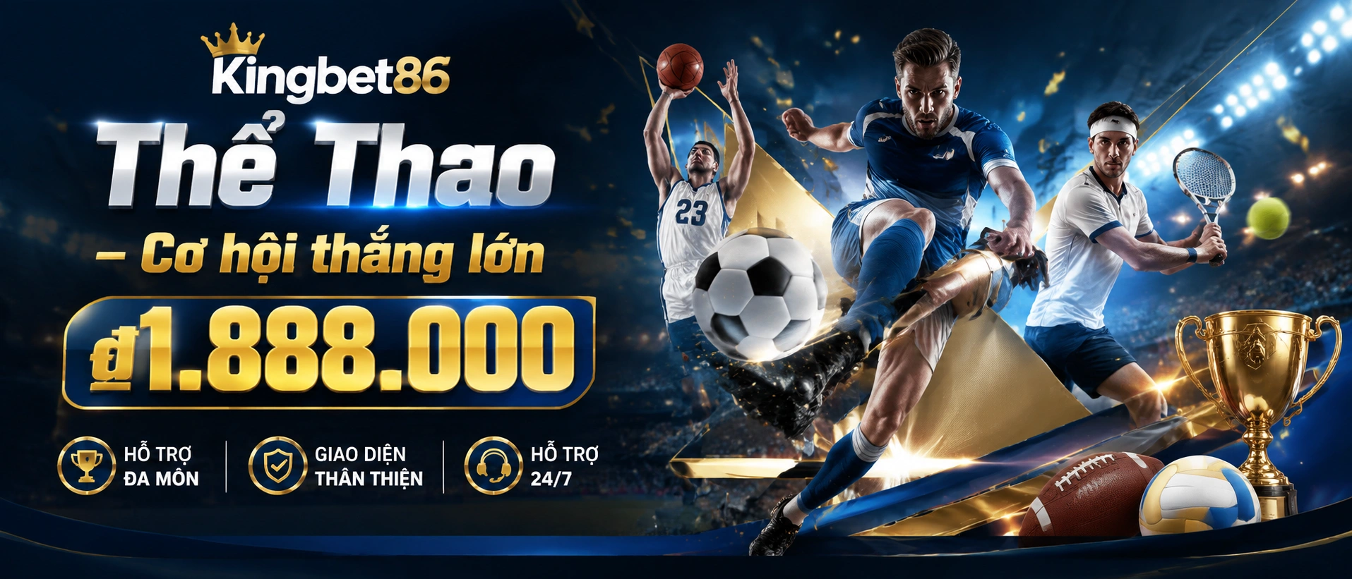 Không gian theo dõi thể thao và tỷ lệ kèo
